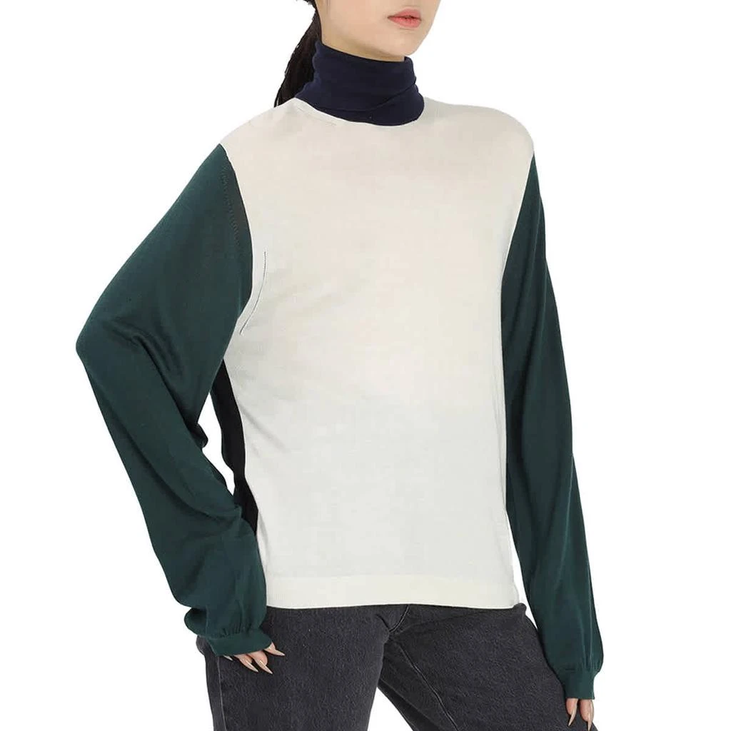 商品Burberry|Burberry Ladies White Turtle Neck Underpin Sweater, Size Large,价格¥737,第2张图片详细描述