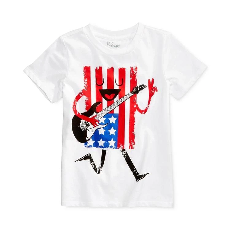 商品Epic Threads|幼童/小童Graphic-Print T-Shirt, Toddler & Little Boys (2T-7), Only At Macy's,价格¥38,第2张图片详细描述