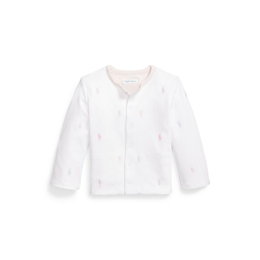 商品Ralph Lauren|Baby Girls Polo Pony Reversible Jacket,价格¥438,第1张图片