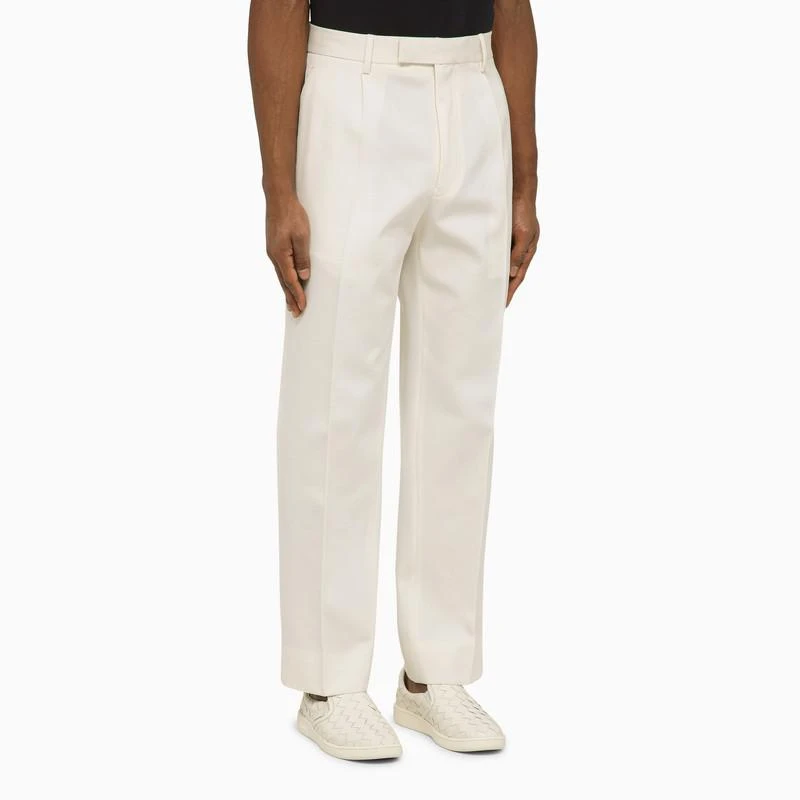 商品Zegna|White cotton and wool trousers,价格¥6733,第3张图片详细描述