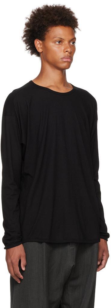 商品Jan-Jan Van Essche|黑色 #68 长袖 T 恤,价格¥2991,第4张图片详细描述