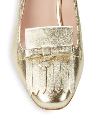 商品Kate Spade|Delaney Metallic Leather Pumps,价格¥439,第5张图片详细描述