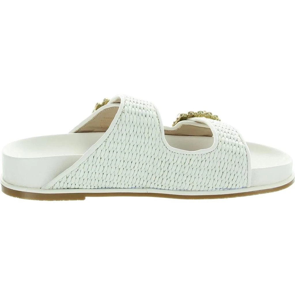 商品Stuart Weitzman|Stuart Weitzman Womens Piper Buckle Woven Slide Sandals,价格¥957,第2张图片详细描述