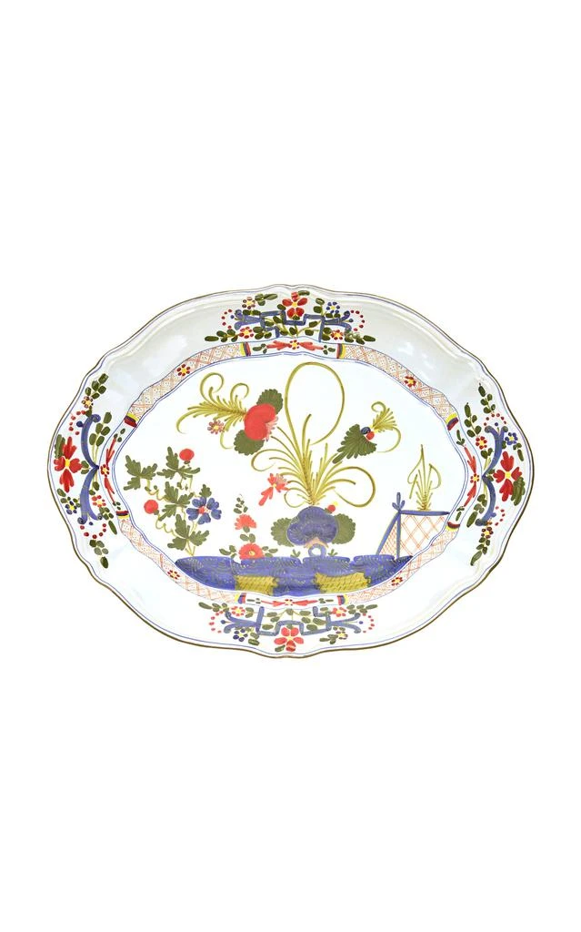 商品MoDA|Moda Domus - Carnation Oval Platter - Multi - Moda Operandi,价格¥1597,第1张图片