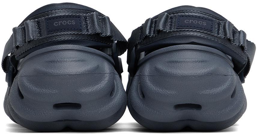 商品Crocs|Gray Echo Clogs,价格¥563,第4张图片详细描述