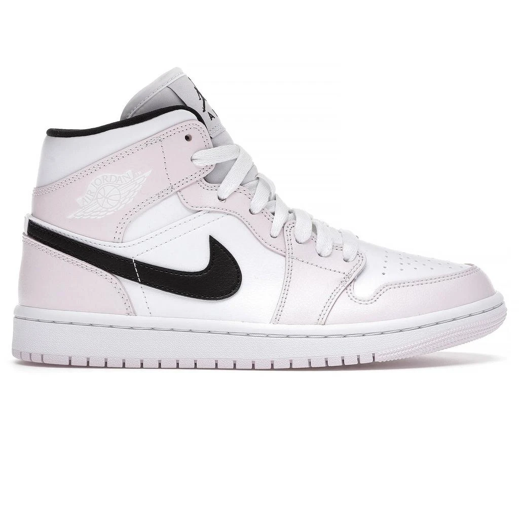 商品Jordan|Air Jordan 1 Mid Barely Rose (W),价格¥1496,第1张图片