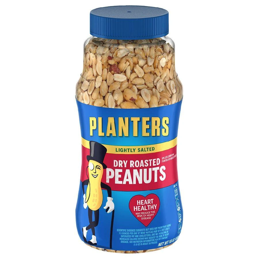 商品Planters|Dry Roasted Peanuts Lightly Salted,价格¥47,第1张图片