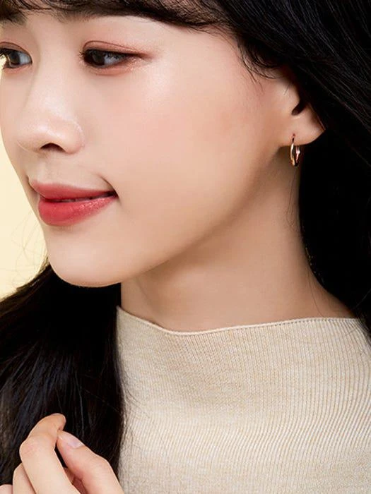 商品J.ESTINA|J Basic 14K Earrings JJJBE09AS556R4000,价格¥1881,第4张图片详细描述