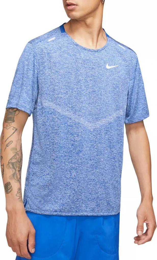 商品NIKE|Nike Men's Dri-FIT Rise 365 Short Sleeve Running T-Shirt,价格¥128-¥413,第1张图片详细描述