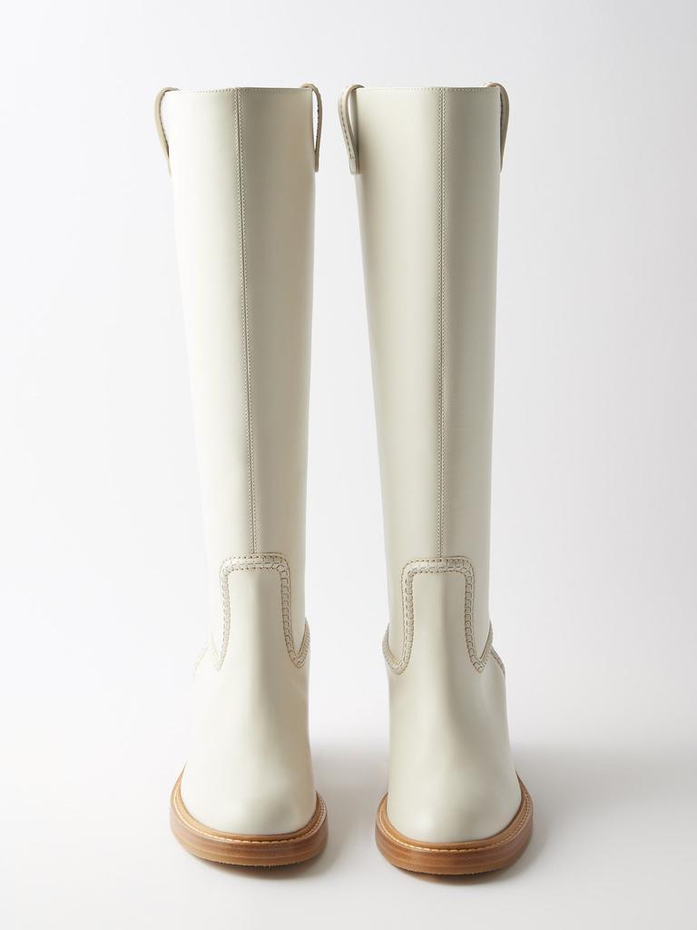 商品Chloé|Mallo knee-high leather boots,价格¥9508,第7张图片详细描述