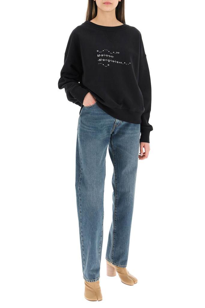 商品MAISON MARGIELA|FONT GENERATOR SWEATSHIRT,价格¥1492,第4张图片详细描述