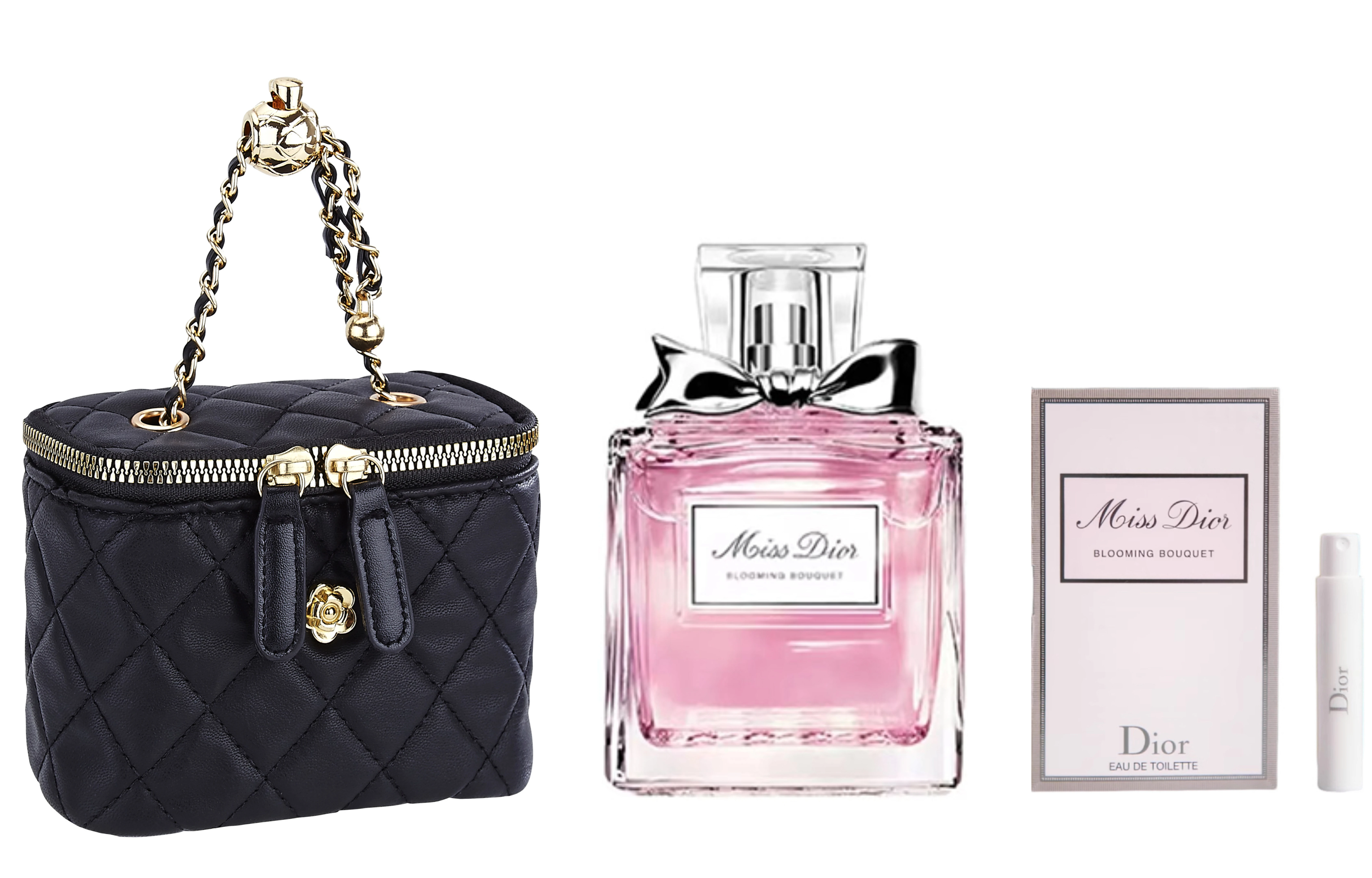 商品[国内直发] Dior|Dior 迪奥 小姐花漾女士淡香水30ml/50ml/100ml+花漾甜心女士淡香体验装+迷你单肩包  清新,价格¥780,第3张图片详细描述