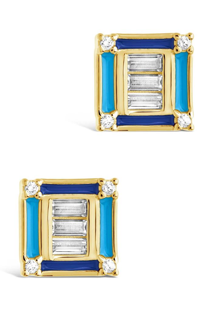 Luella CZ Stud Earrings商品第1张图片规格展示