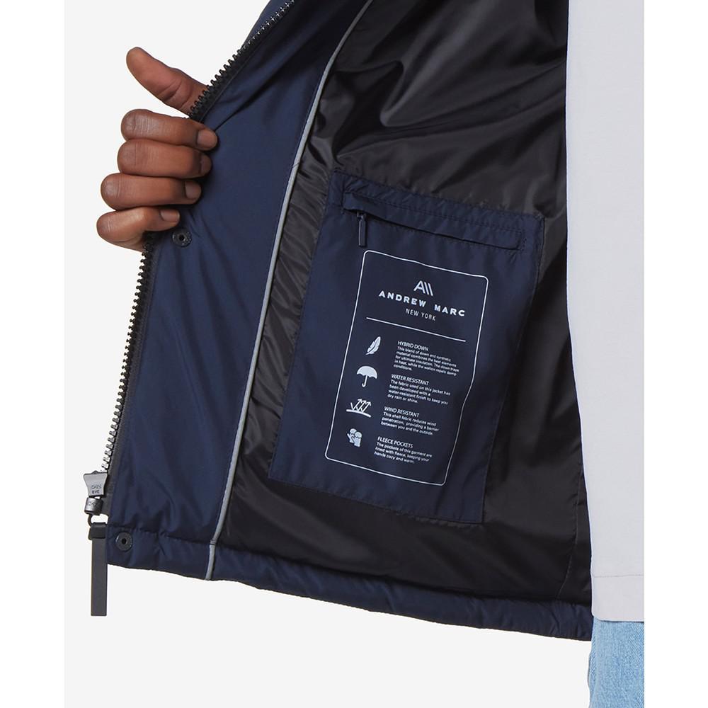 商品Marc New York by Andrew Marc|Men's Ingram Chevron Quilted Down Puffer Jacket,价格¥856,第6张图片详细描述