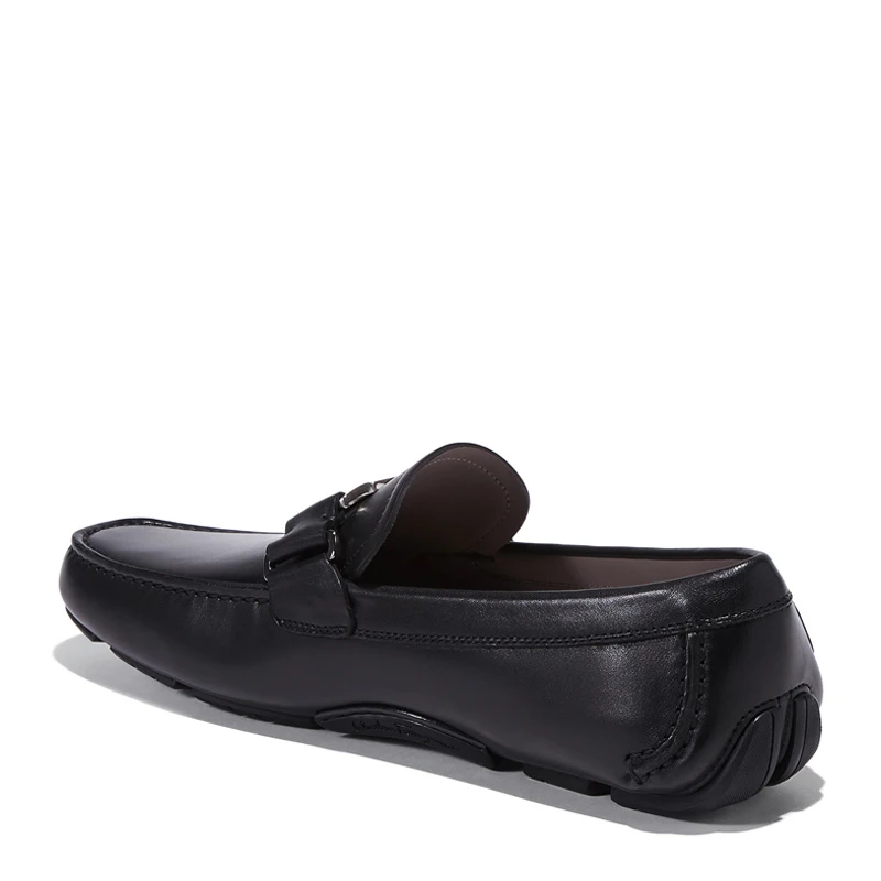 Salvatore Ferragamo 菲拉格慕 男士黑色牛皮驾车鞋 02-B166-698888 商品