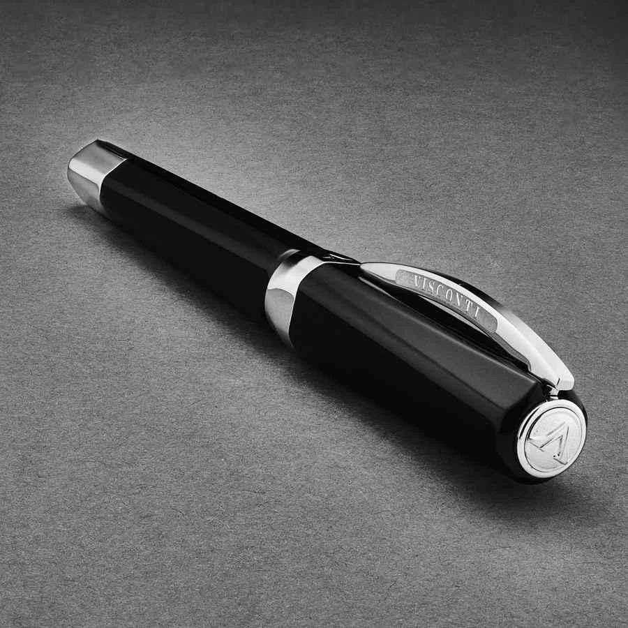 商品Visconti|Visconti 'Opera Vertigo' Black Rollerball Pen KP13-14-RB,价格¥963,第2张图片详细描述
