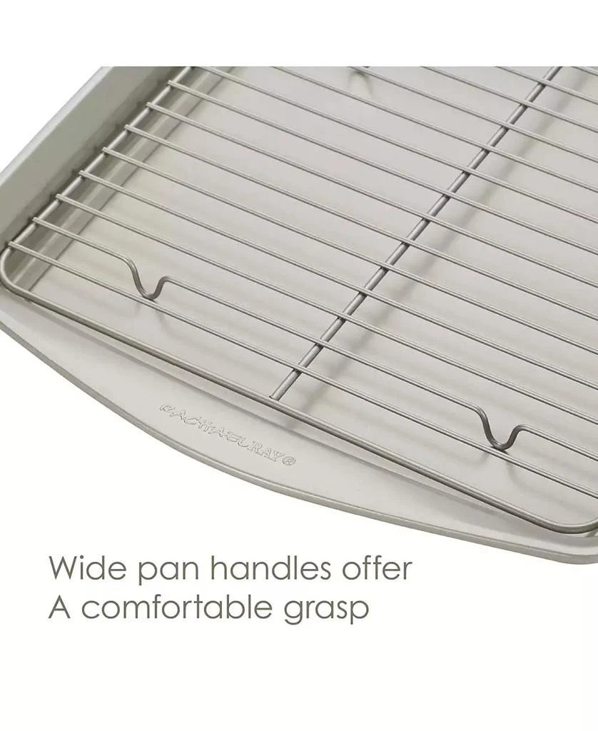 Nonstick Jumbo 13" x 19" Cookie Pan with Roasting Rack 商品