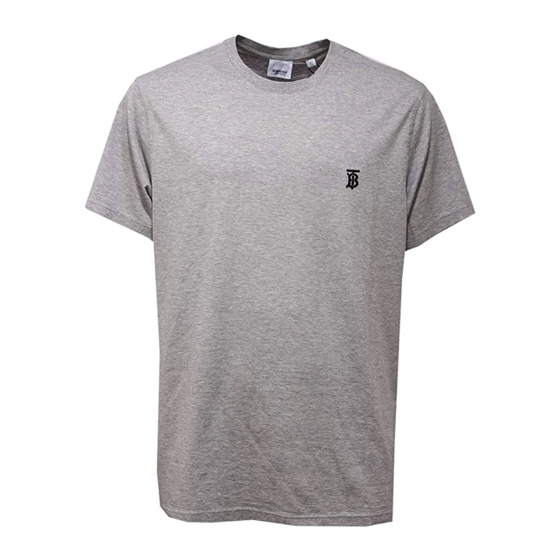 商品[国内直发] Burberry|BURBERRY 灰色男士T恤 8014023,价格¥2317,第1张图片