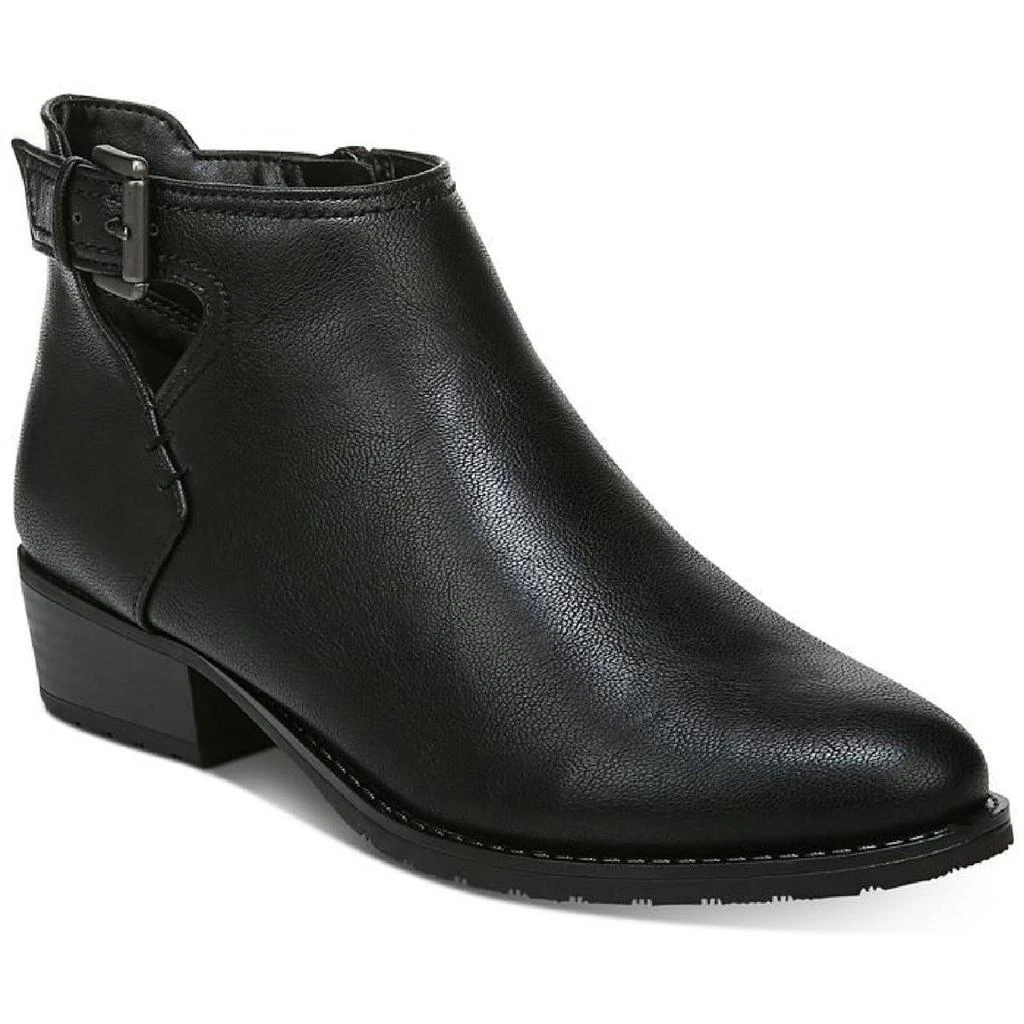 商品Style & Co|Style & Co. Womens Mabel Faux Suede Almond Toe Ankle Boots,价格¥84,第2张图片详细描述
