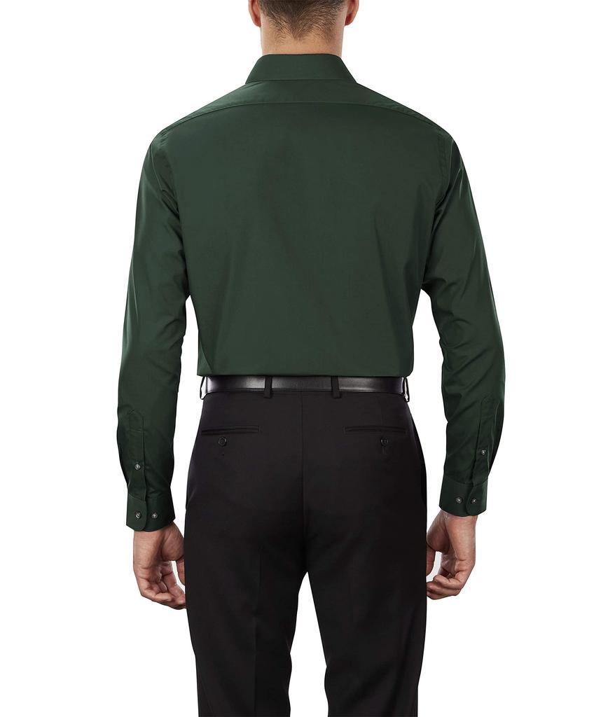 商品Van Heusen|Men's Dress Shirt Regular Fit Poplin Solid,价格¥161-¥182,第4张图片详细描述