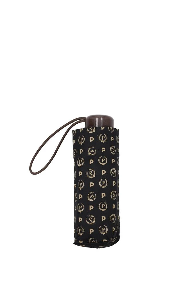 商品POLLINI|Umbrellas Polyester Black Brown,价格¥342,第2张图片详细描述