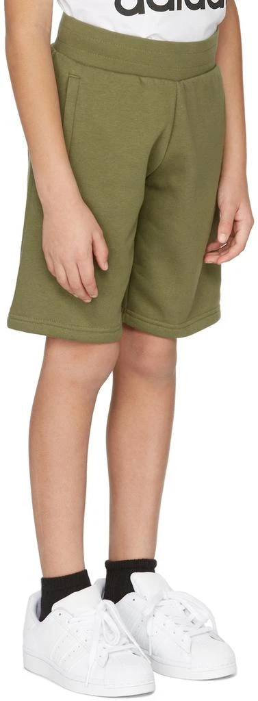 商品Adidas|Kids Green Adicolor Big Kids Shorts,价格¥109,第3张图片详细描述
