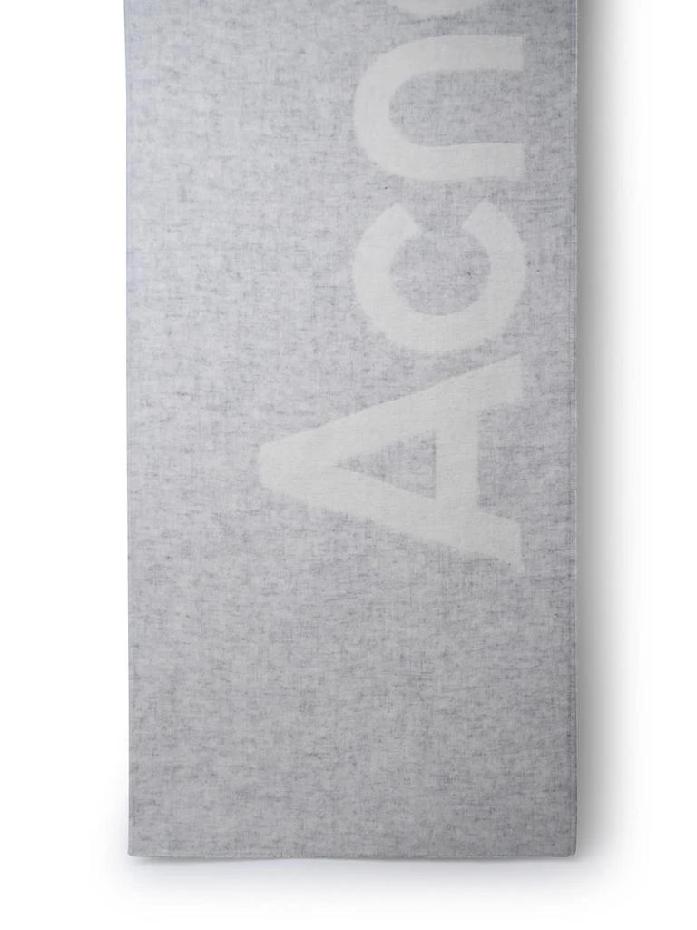 商品Acne Studios|Grey Wool Blend Scarf,价格¥1884,第1张图片