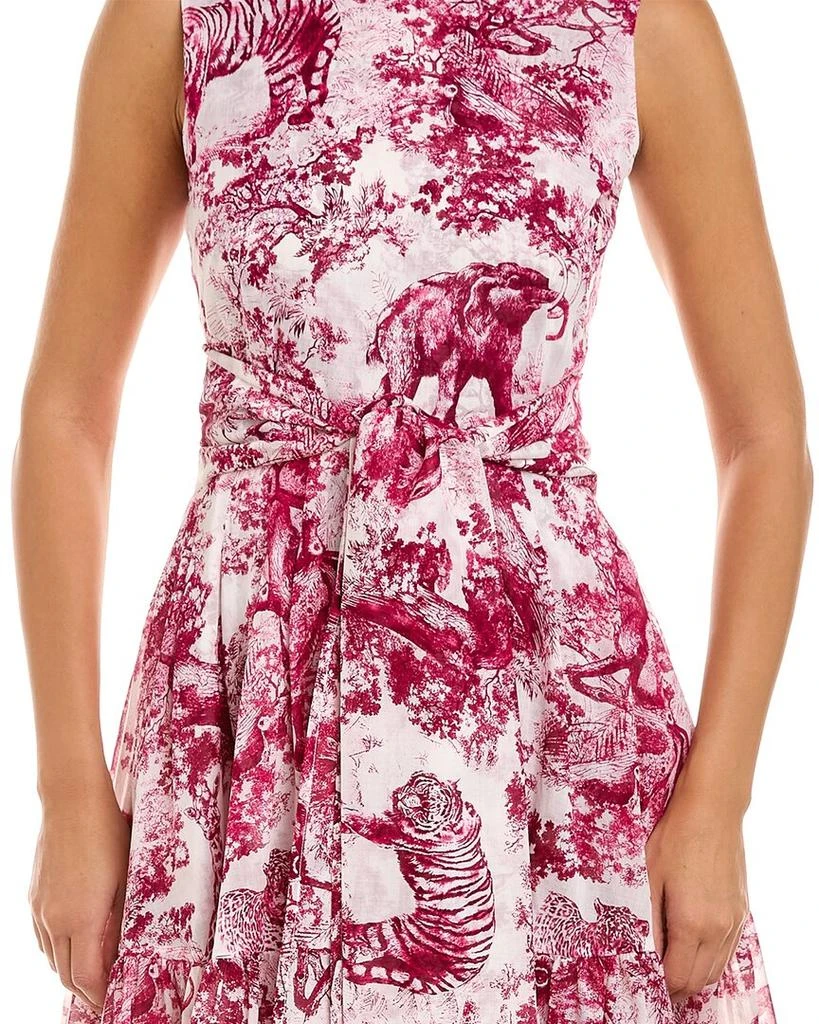 商品SAMANTHA SUNG|Samantha Sung Rose Midi Dress,价格¥2350,第3张图片详细描述