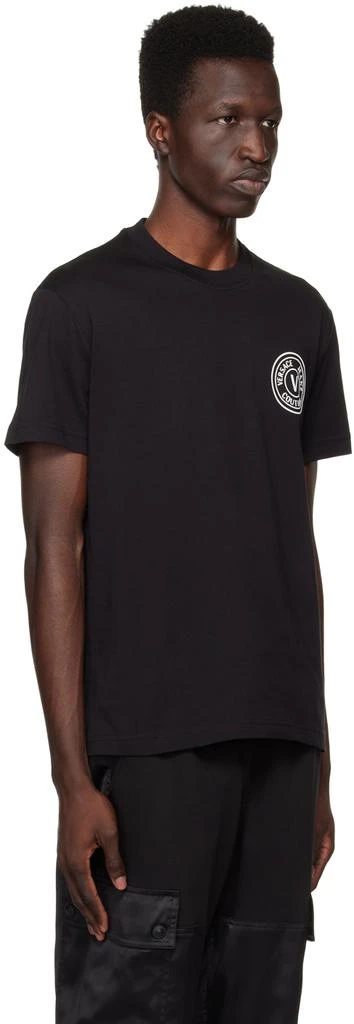 商品Versace|Black V-Emblem T-Shirt,价格¥711,第2张图片详细描述
