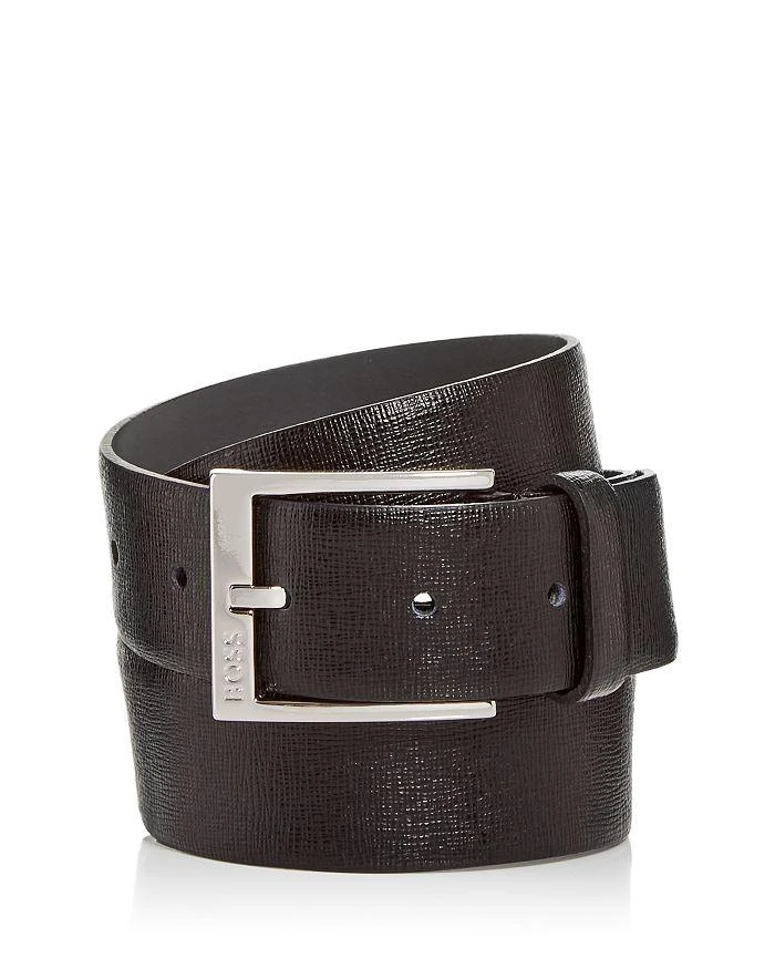 商品Hugo Boss|Men's Clo Embossed Leather Belt,价格¥514,第1张图片详细描述