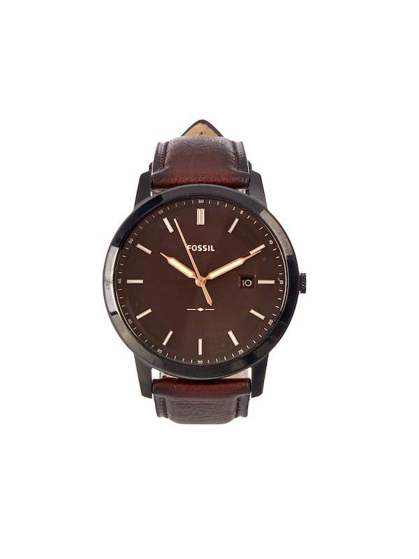 商品Fossil|Men's FS5841 Solar Minimalist Dress Watch,价格¥644,第1张图片