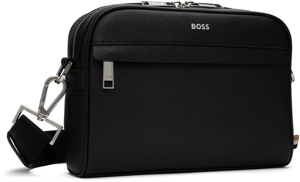 商品Hugo Boss|Black Saffiano Leather Bag,价格¥1391,第2张图片详细描述