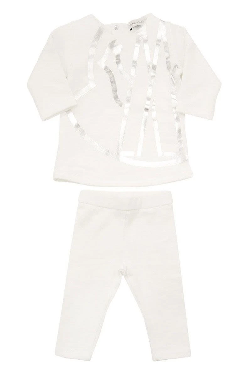 商品Moncler|Moncler 男童套装 8M76810809EH034 白色,价格¥918,第5张图片详细描述
