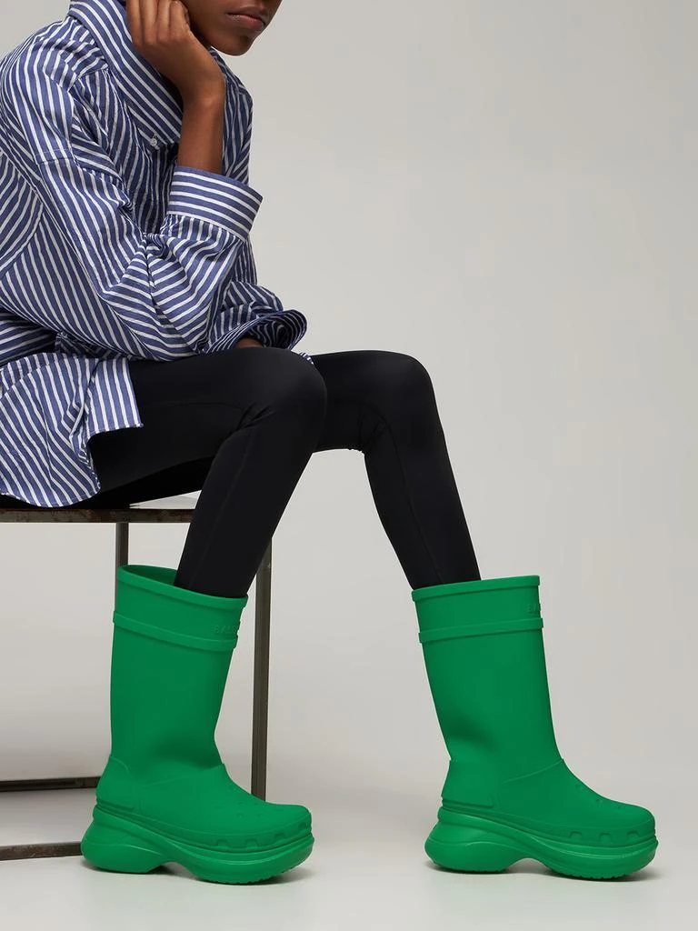 商品Balenciaga|40mm Crocs Rubber Boots,价格¥4355,第1张图片详细描述