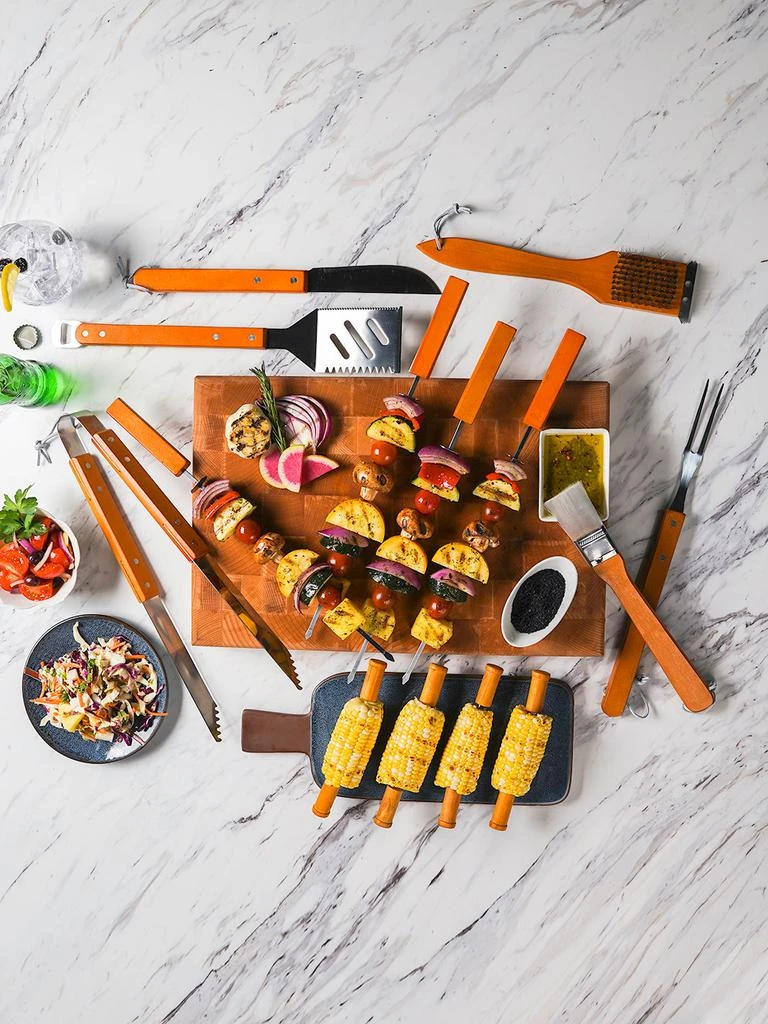 商品Mr. Bar-B-Q|18 Pc Barbecue Tool Set,价格¥333,第3张图片详细描述