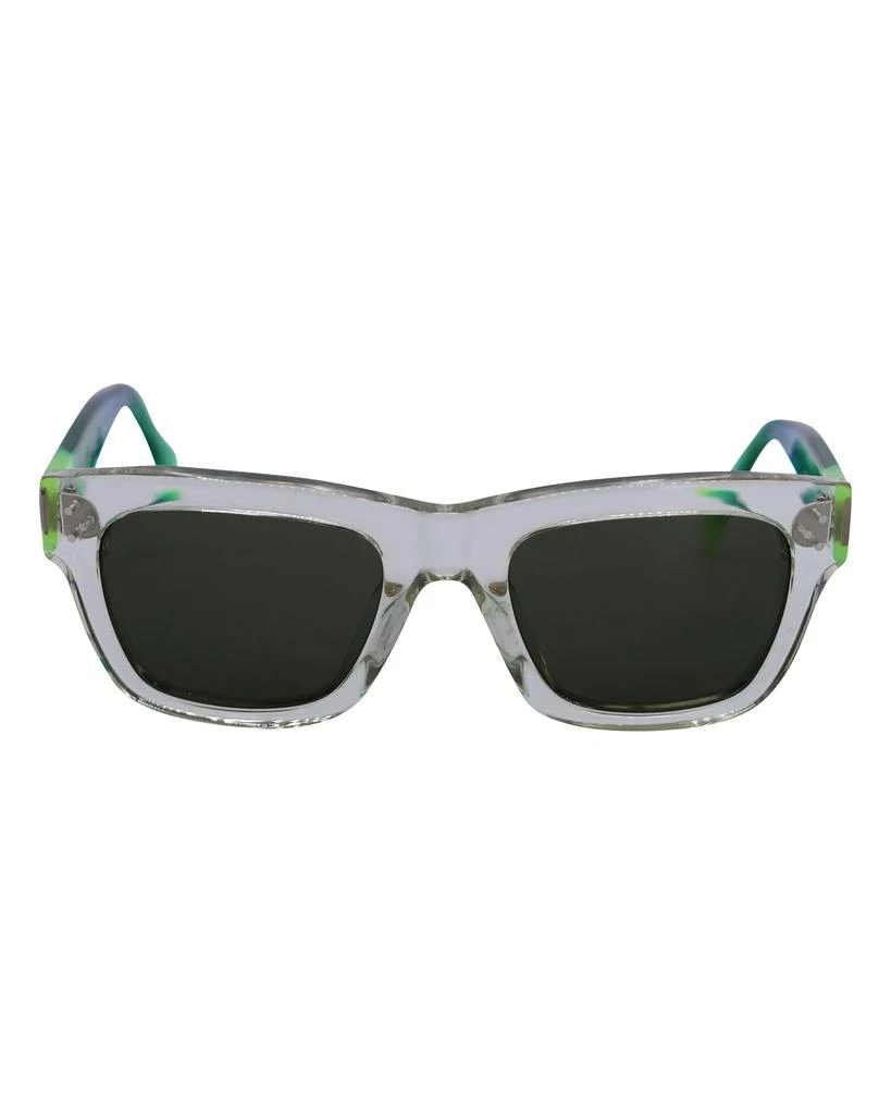 商品[二手商品] Celine|Celine Square Sunglasses in Green Plastic,价格¥2237,第1张图片
