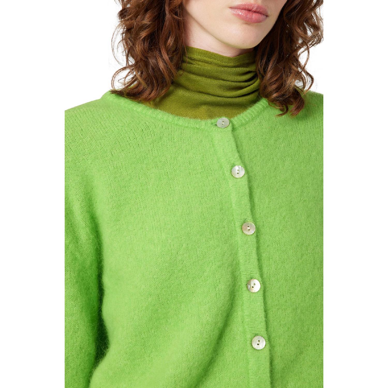 【特惠9.0折】包邮包税【预售7天发货】 AMERICAN VINTAGE 23秋冬 女士 针织衫 Vitow 羊毛衫 AMV4G228GEE商品第4张图片规格展示