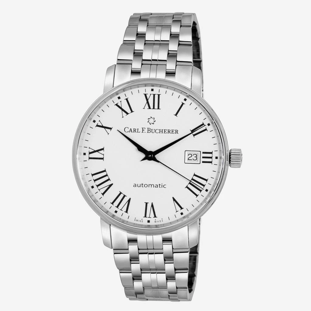 商品Carl F. Bucherer|Carl F. Bucherer Adamavi Classic Stainless Steel Date Men's Automatic Watch 00.10318.08.11.21,价格¥8210,第1张图片