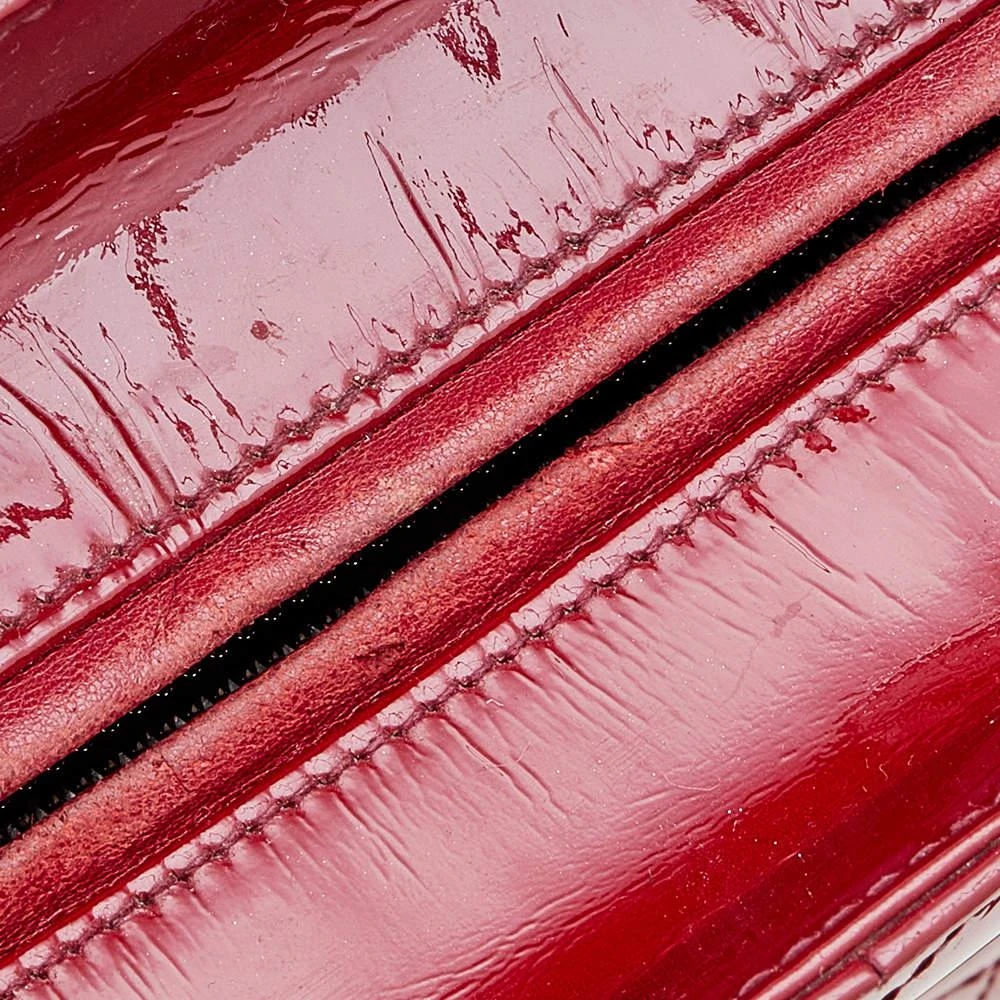 Dior Red Cannage Patent Leather Large Lady Dior Tote 商品