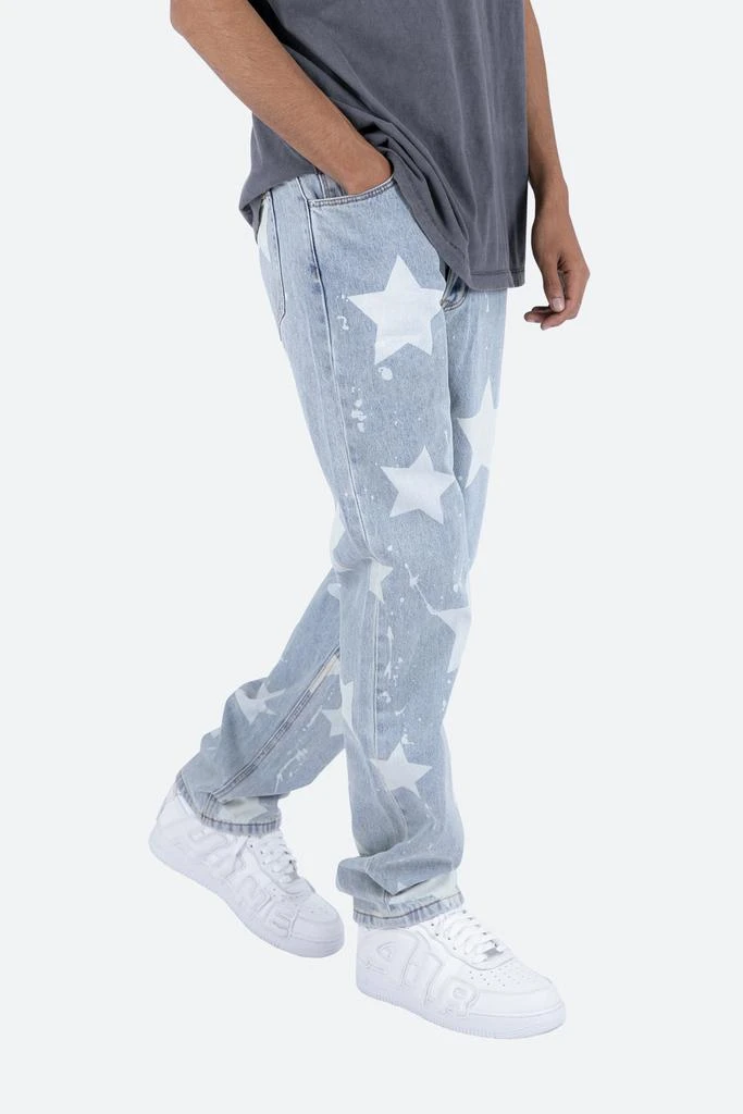 V120 Star Baggy Denim - Blue/White 商品