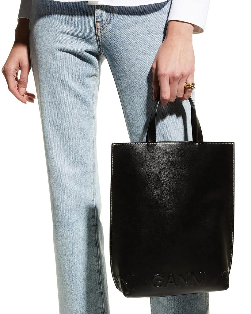 Banner Recycled Leather Tote Crossbody Bag 商品
