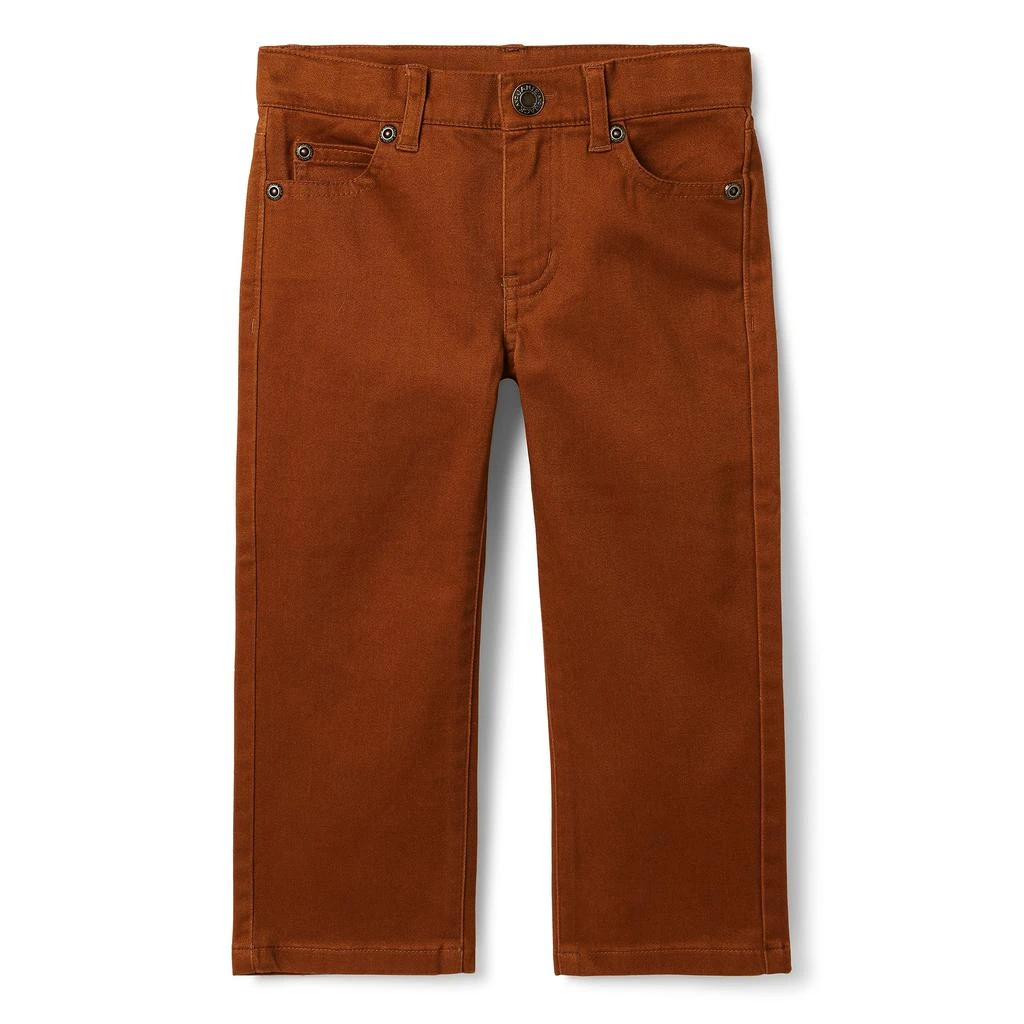 商品Janie and Jack|Sateen Five-Pocket Pants (Toddler/Little Kids/Big Kids),价格¥102,第1张图片