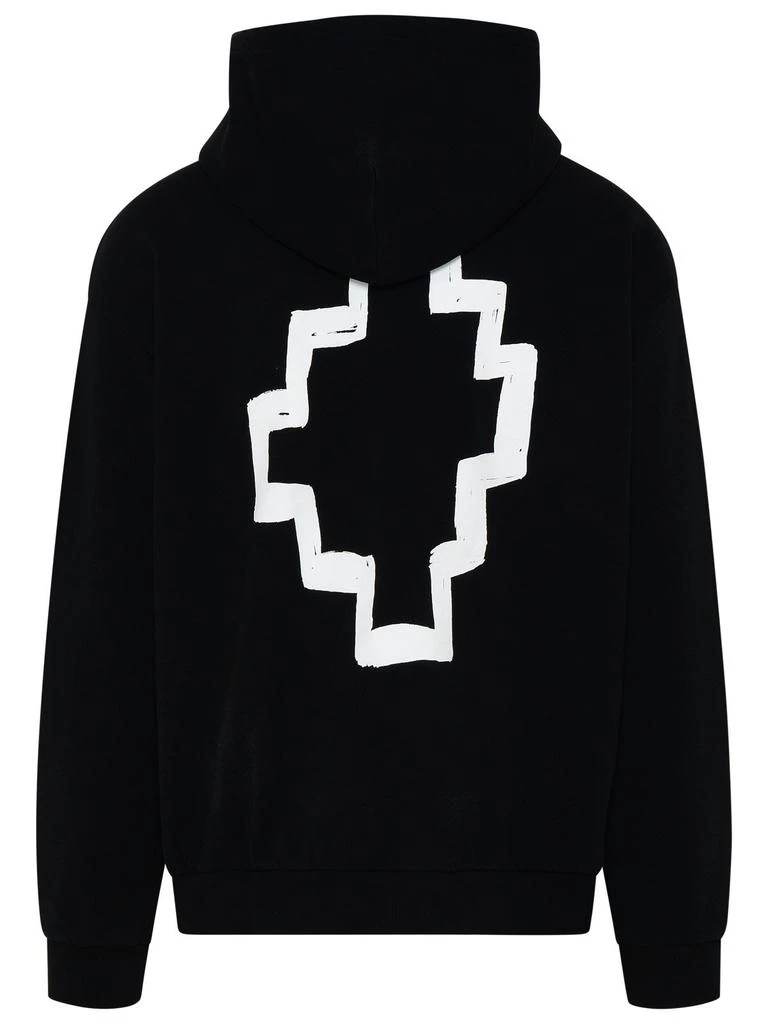 商品Marcelo Burlon|Marcelo Burlon County Of Milan Logo Printed Drawstring Hoodie,价格¥1802,第2张图片详细描述