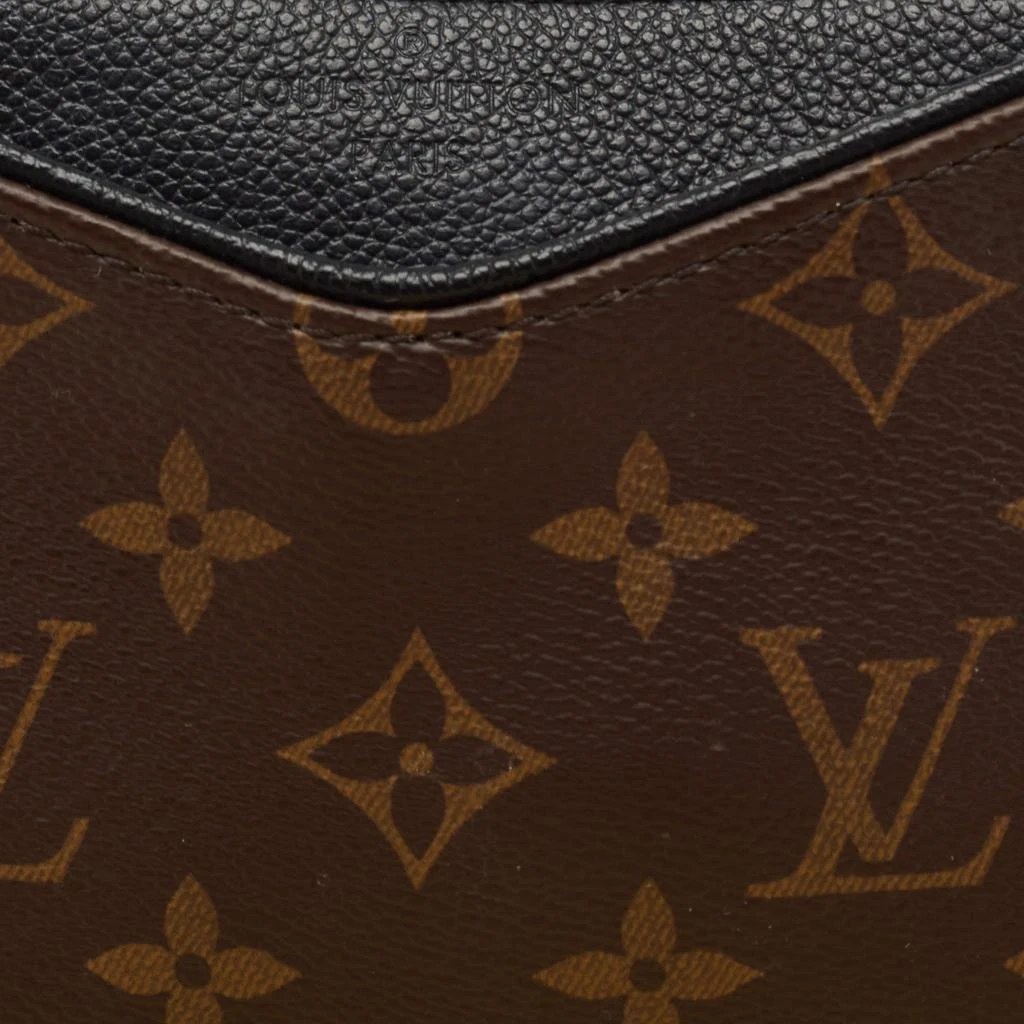 商品[二手商品] Louis Vuitton|Louis Vuitton Black Monogram Canvas Pallas Chain Clutch,价格¥9783,第5张图片详细描述