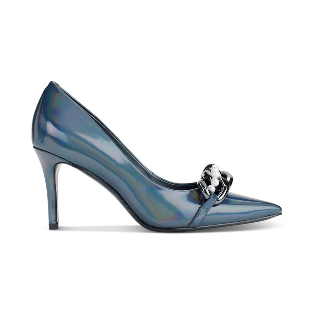 商品Karl Lagerfeld Paris|Women's Sera Pointed-Toe Embellished Pumps,价格¥1192,第5张图片详细描述