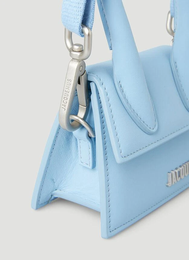 商品Jacquemus|Le Chiquito Homme Crossbody Bag in Light Blue,价格¥4551,第4张图片详细描述