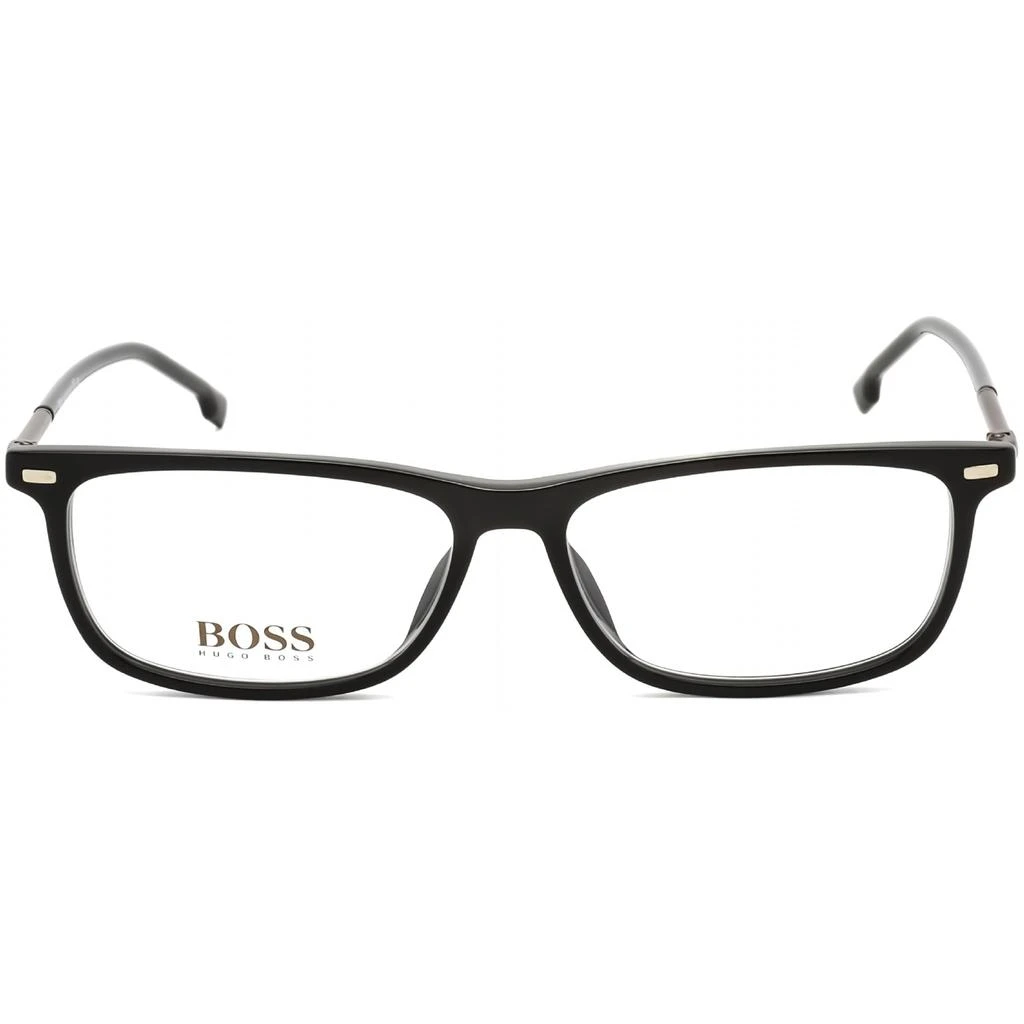 商品Hugo Boss|Hugo Boss Men's Eyeglasses - Clear Demo Lens Rectangular Frame | BOSS 1229/U 0807 00,价格¥274,第2张图片详细描述
