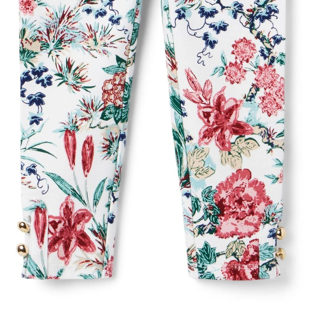 商品Janie and Jack|Floral Ponte Pants (Toddler/Little Kids/Big Kids),价格¥191,第3张图片详细描述