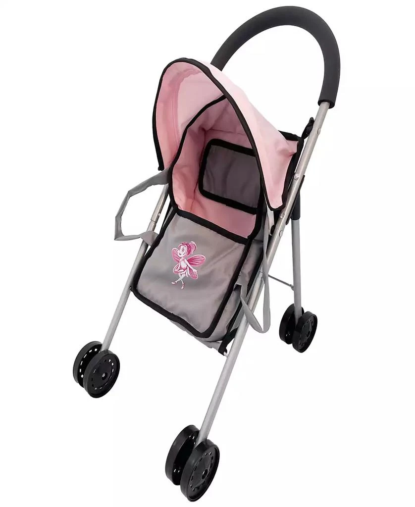 商品DIMIAN|Bambolina Buggy Soft Doll Carrier Cot Kids Pretend Play 2 Piece Set,价格¥186,第2张图片详细描述