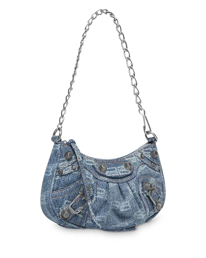 Le Cagole BB Monogram Bleached Denim Mini Chain Purse 商品